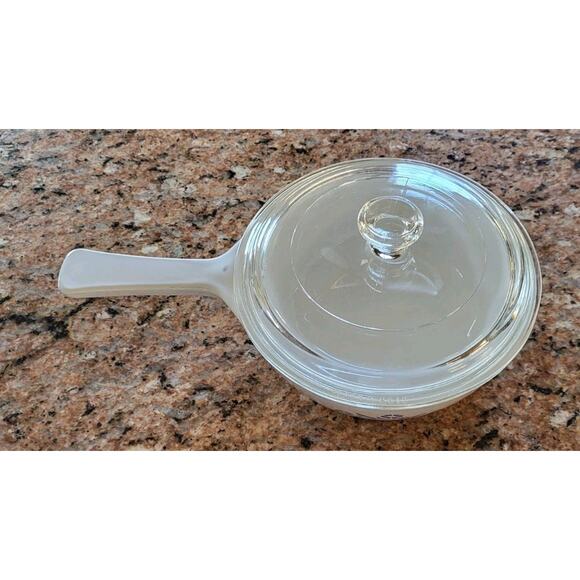 Vintage Corning Ware Blue Cornflower Sauce Pan w/Lid (P-81-B) 1 Pint - Picture 9 of 15